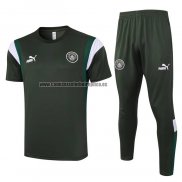 Chandal del Manchester City Manga Corta 2023-24 Verde