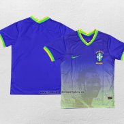 Tailandia Camiseta Brasil Pele Special 2022 Azul