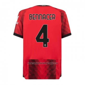 Camiseta AC Milan Jugador Bennacer Primera 2023-24