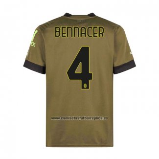 Camiseta AC Milan Jugador Bennacer Tercera 2022-23