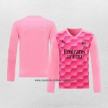 Camiseta AC Milan Portero Manga Larga 2020-21 Rosa