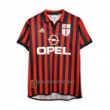 Camiseta AC Milan Primera Retro 1999-2000