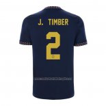 Camiseta Ajax Jugador J.Timber Segunda 2022-23