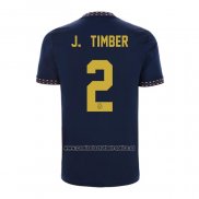 Camiseta Ajax Jugador J.Timber Segunda 2022-23