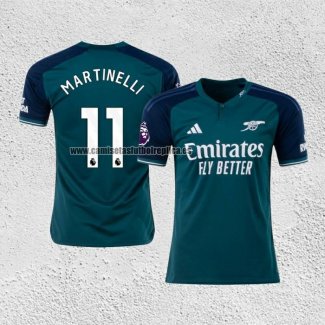 Camiseta Arsenal Jugador Martinelli Tercera 2023-24