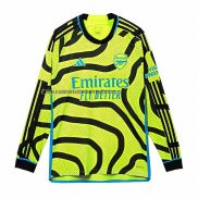 Camiseta Arsenal Segunda Manga Larga 2023-24