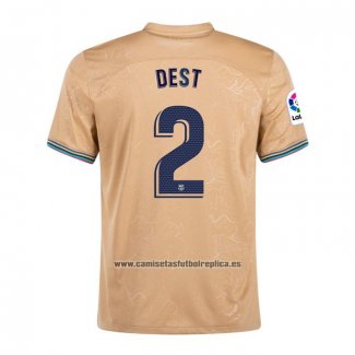 Camiseta Barcelona Jugador Dest Segunda 2022-23