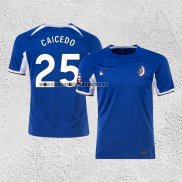 Camiseta Chelsea Jugador Caicedo Primera 2023-24