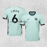 Camiseta Chelsea Jugador T.Silva Segunda 2022-23