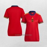 Camiseta Espana Primera Mujer Euro 2022
