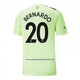 Camiseta Manchester City Jugador Bernardo Tercera 2022-23