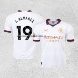 Camiseta Manchester City Jugador J.Alvarez Segunda 2023-24