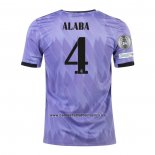 Camiseta Real Madrid Jugador Alaba Segunda 2022-23