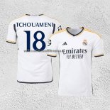 Camiseta Real Madrid Jugador Tchouameni Primera 2023-24