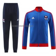 Chandal de Chaqueta del Lyon 2023-24 Azul