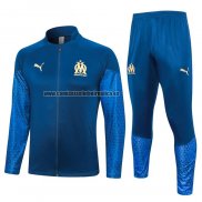 Chandal de Chaqueta del Olympique Marsella 2023-24 Azul Oscuro