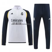 Chandal de Sudadera del Real Madrid 2023-24 Blanco