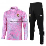 Chandal de Sudadera del Real Madrid Nino 2023-24 Rosa