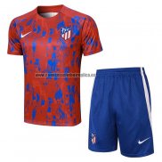 Chandal del Atletico Madrid Manga Corta 2023-24 Rojo - Pantalon Corto