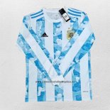 Camiseta Argentina Primera Manga Larga 2021