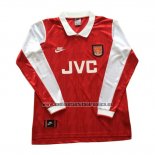 Camiseta Arsenal Primera Manga Larga Retro 1994-1996