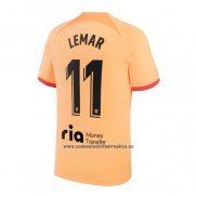Camiseta Atletico Madrid Jugador Lemar Tercera 2022-23