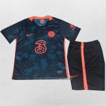 Camiseta Chelsea Tercera Nino 2021-22