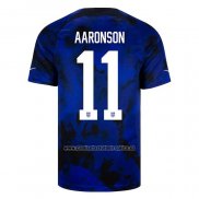 Camiseta Estados Unidos Jugador Aaronson Segunda 2022