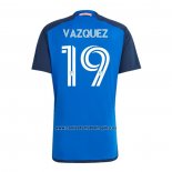 Camiseta FC Cincinnati Jugador Vazquez Primera 2023-24