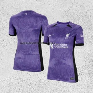 Camiseta Liverpool Tercera Mujer 2023-24
