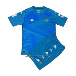 Camiseta Real Betis Portero Nino 2021-22 Azul