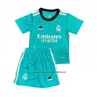 Camiseta Real Madrid Tercera Nino 2021-22