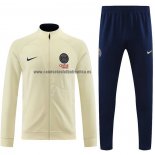 Chandal de Chaqueta del Paris Saint-Germain 2023-24 Amarillo