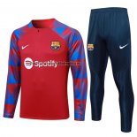 Chandal de Sudadera del Barcelona 2023-24 Rojo