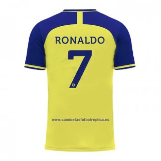 Camiseta Al Nassr Jugador Ronaldo Primera 2022-23
