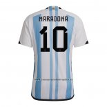 Camiseta Argentina Jugador Maradona Primera 2022