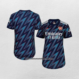 Camiseta Arsenal Tercera Mujer 2021-22