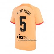 Camiseta Atletico Madrid Jugador R.De Paul Tercera 2022-23