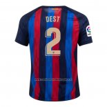 Camiseta Barcelona Jugador Dest Primera 2022-23