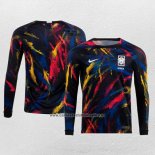 Camiseta Corea del Sur Segunda Manga Larga 2022