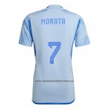 Camiseta Espana Jugador Morata Segunda 2022