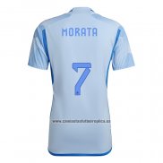 Camiseta Espana Jugador Morata Segunda 2022