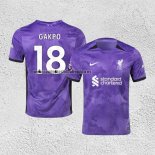Camiseta Liverpool Jugador Gakpo Tercera 2023-24