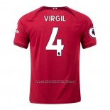 Camiseta Liverpool Jugador Virgil Primera 2022-23