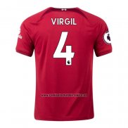 Camiseta Liverpool Jugador Virgil Primera 2022-23