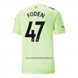 Camiseta Manchester City Jugador Foden Tercera 2022-23