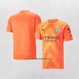 Camiseta Manchester City Portero 2022-23 Naranja