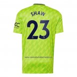 Camiseta Manchester United Jugador Shaw Tercera 2022-23