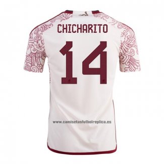 Camiseta Mexico Jugador Chicharito Segunda 2022