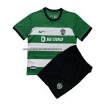 Camiseta Sporting Primera Nino 2023-24